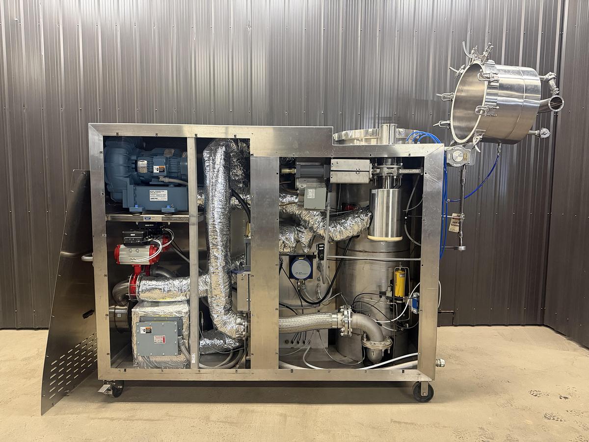 Used Used Fluid Air Fluid Bed Dryer / Granulator, Model 20L