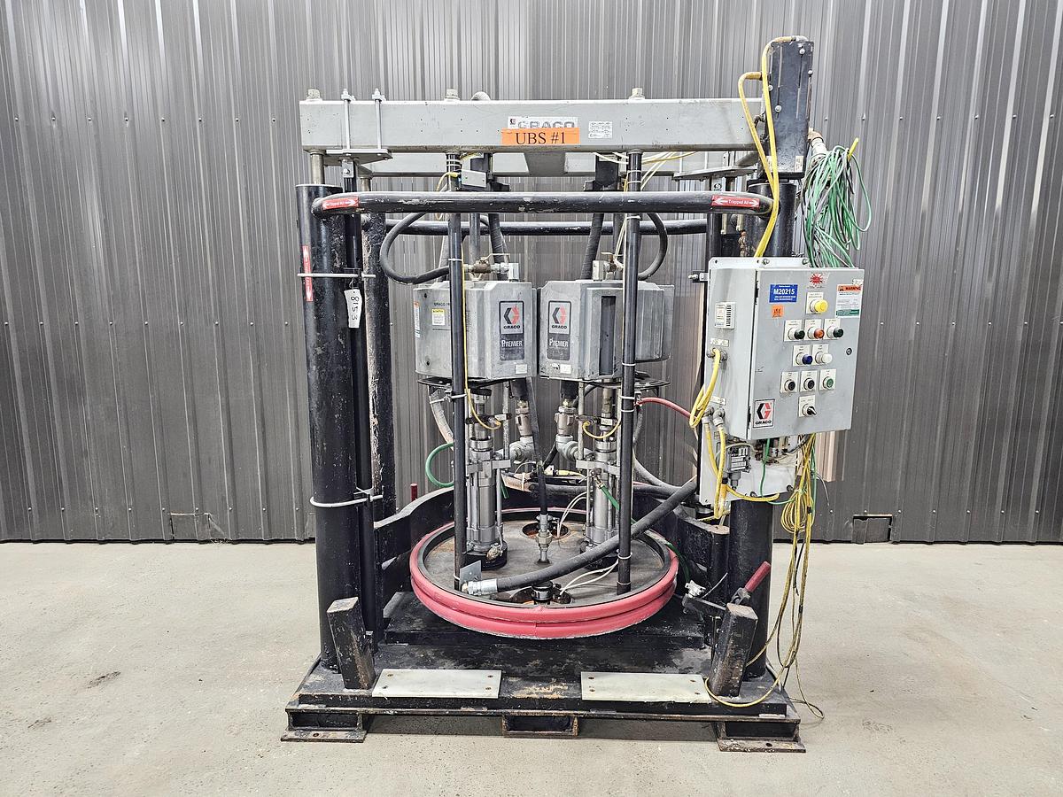 Used Used Graco Uni-Drum Bulk Supply System 🔴 Liquidation Sale – All Offers Considered