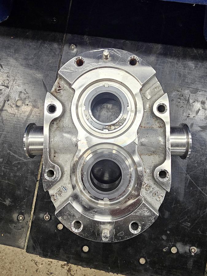 Used Used Waukesha Rotary Lobe Pump, Model 30, 1 HP