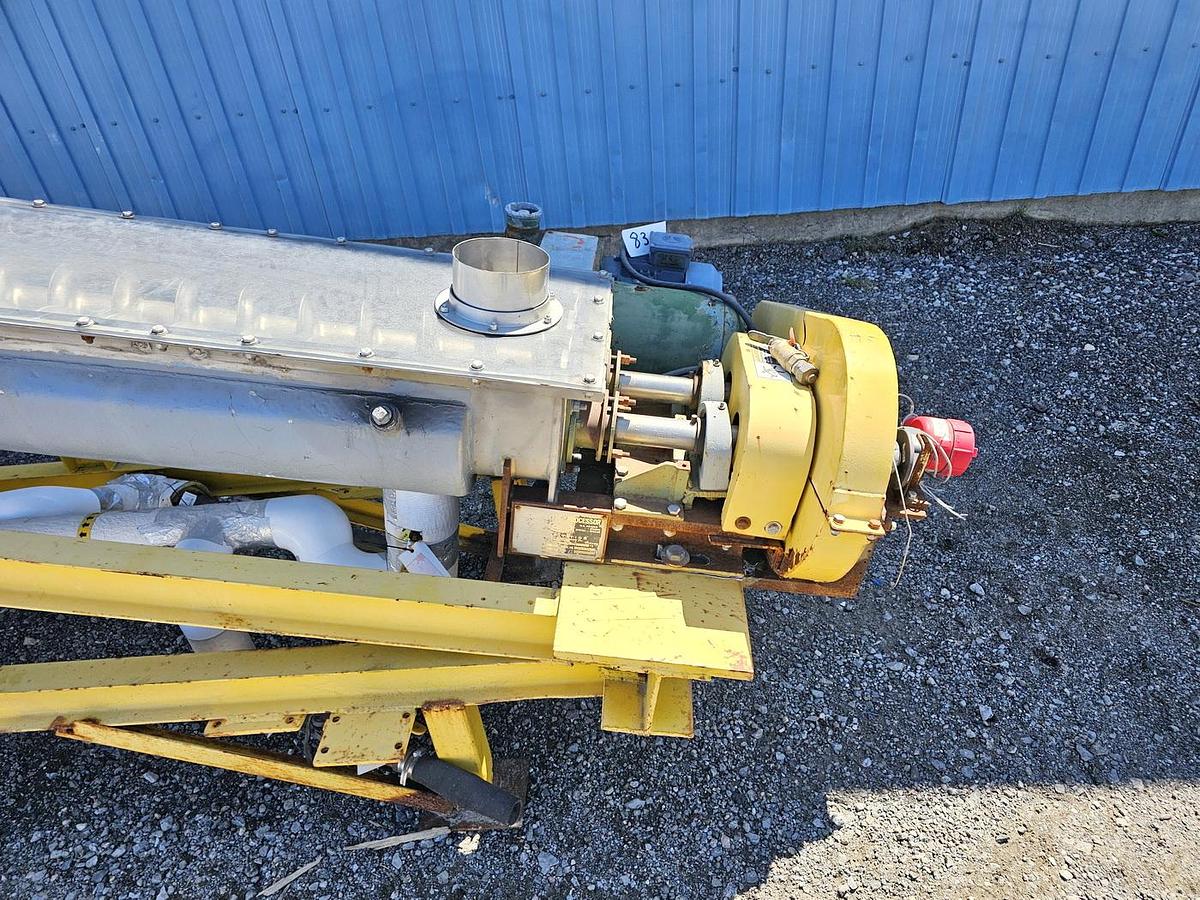 Used Used Holoflite Screw Conveyor/Dryer, 14'' Diameter X 168'' Long