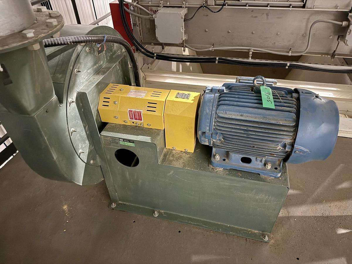 Used Used Kice Venturi Jet Filter, With Rotary Airlock, Cyclone & Fan