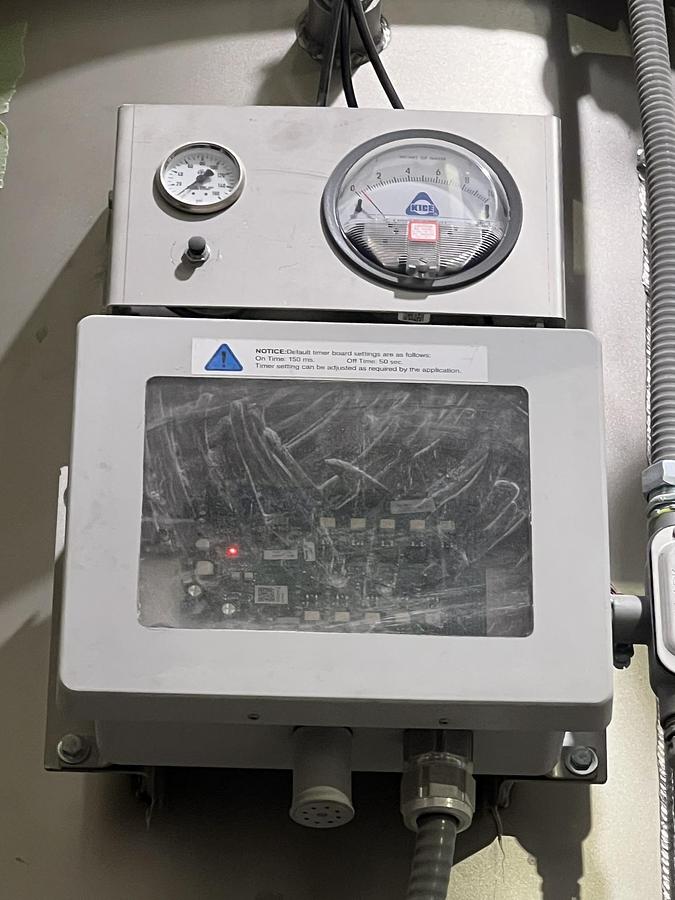 Used Used Kice Venturi Jet Filter, With Rotary Airlock, with Blower