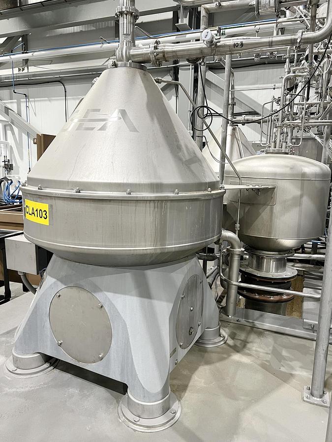 Used Used GEA Westfalia Disc Stack Centrifuge, Model SSI-300-06-772