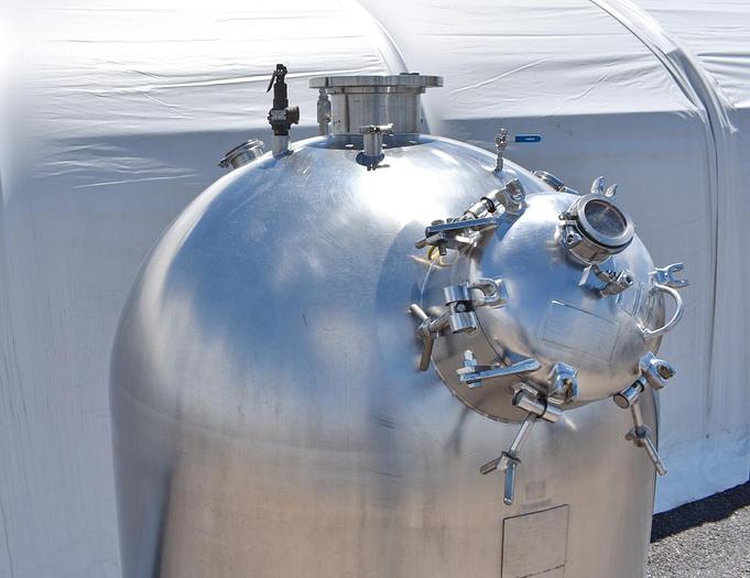 Used Used 500 Gallon Hamilton Jacketed Tank (Kettle), Evaporator