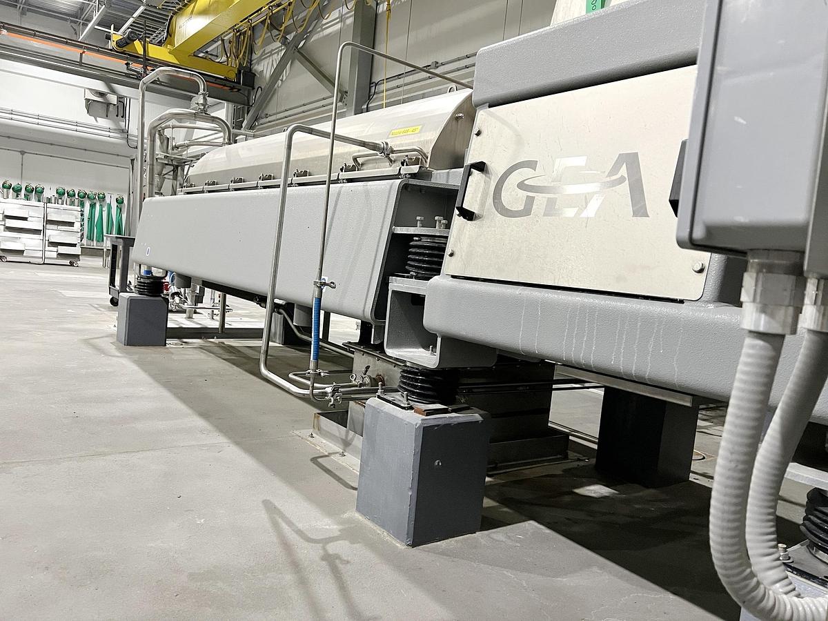Used Used GEA Westfalia Decanter Centrifuge, Model Protein Master CF 7000