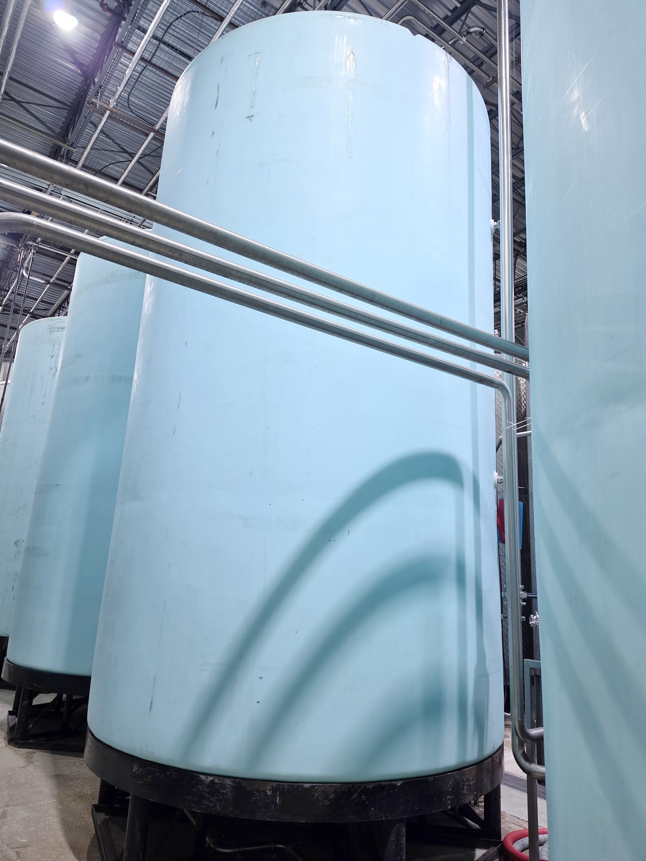 Used Used 6000 Gallon Tank, Reinforced Polypropylene