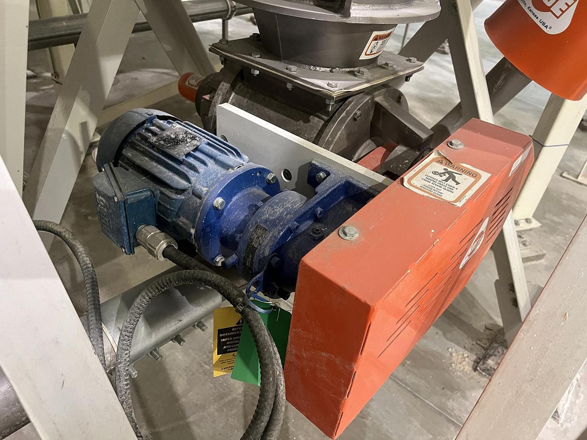 Used Used Kice Venturi Jet Filter, With Rotary Airlock, with Blower