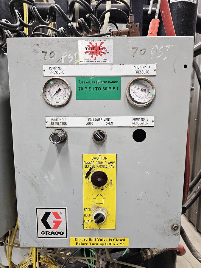 Used Used Graco Uni-Drum Bulk Supply System 🔴 Liquidation Sale – All Offers Considered