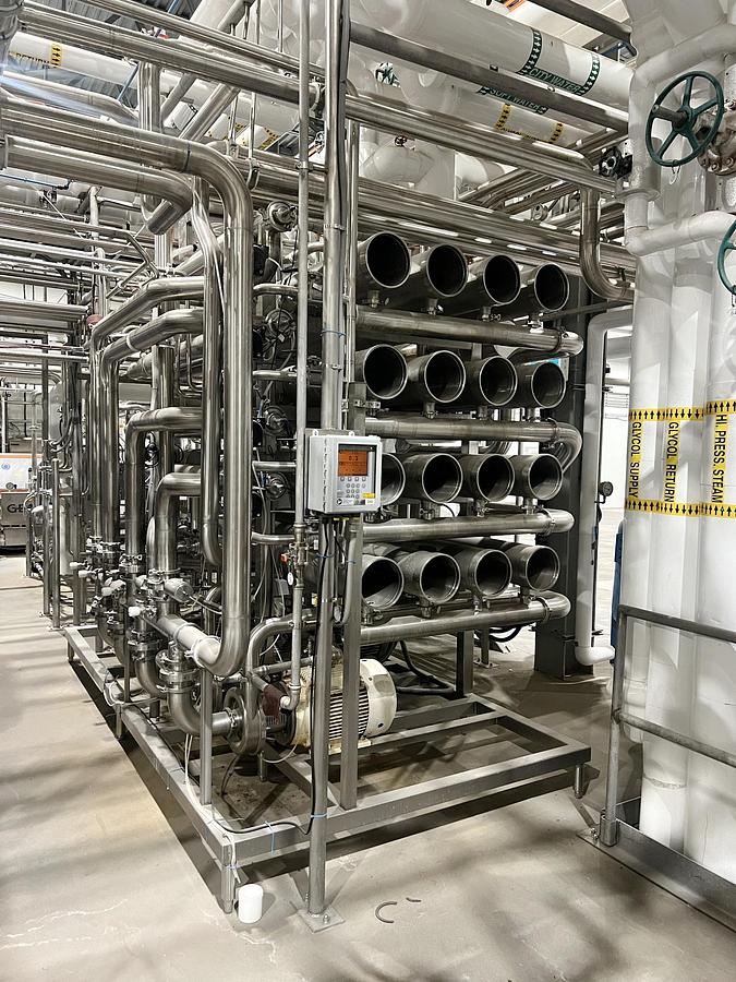 Used Used Ultrafiltration Skid (UF2) - 9 Stage Ultrafiltration System
