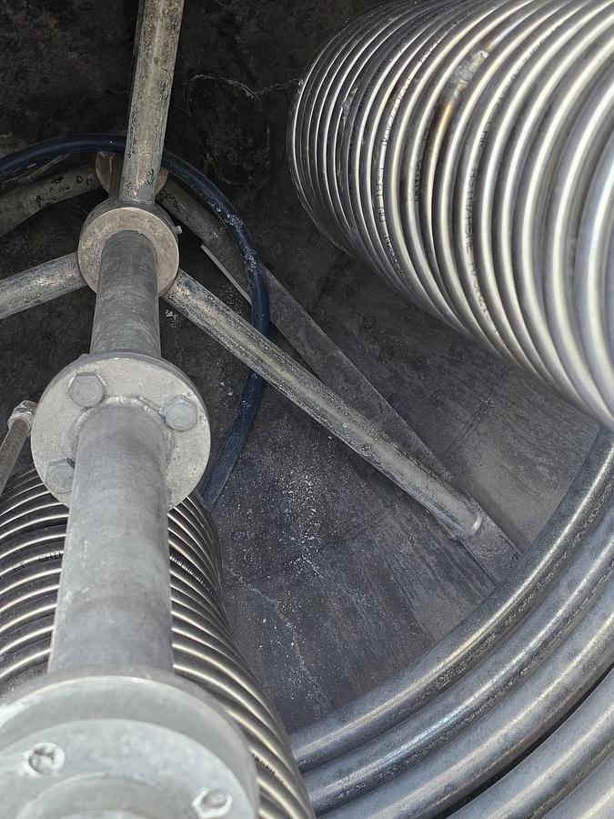 Used Used 800 Gallon Jacketed Tank, Stainless Steel, With Scrape Agitation