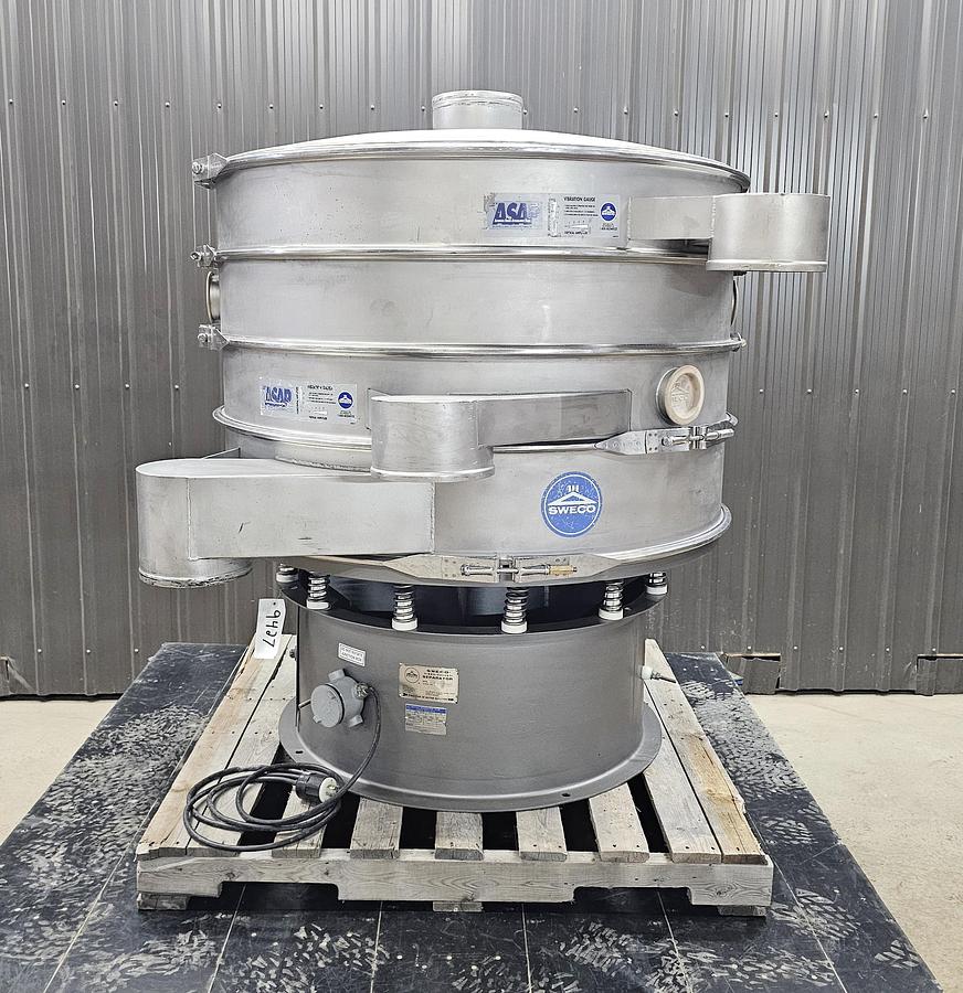 Used **Levy Recovery Group Michigan - lot 283 - sweco screen