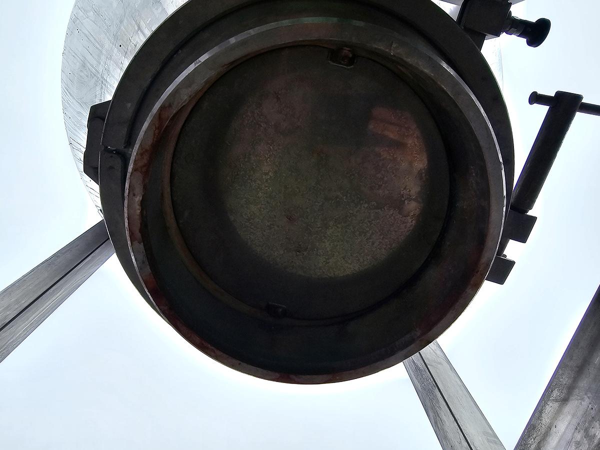 Used Used 440 Gallon Tank (Tote),  Stainless Steel