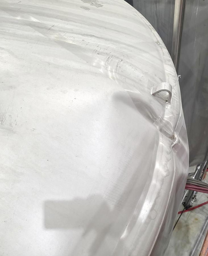 Used Used 10,000 Gallon Feldmeier Jacketed Tank (Reactor), 304 Stainless Steel