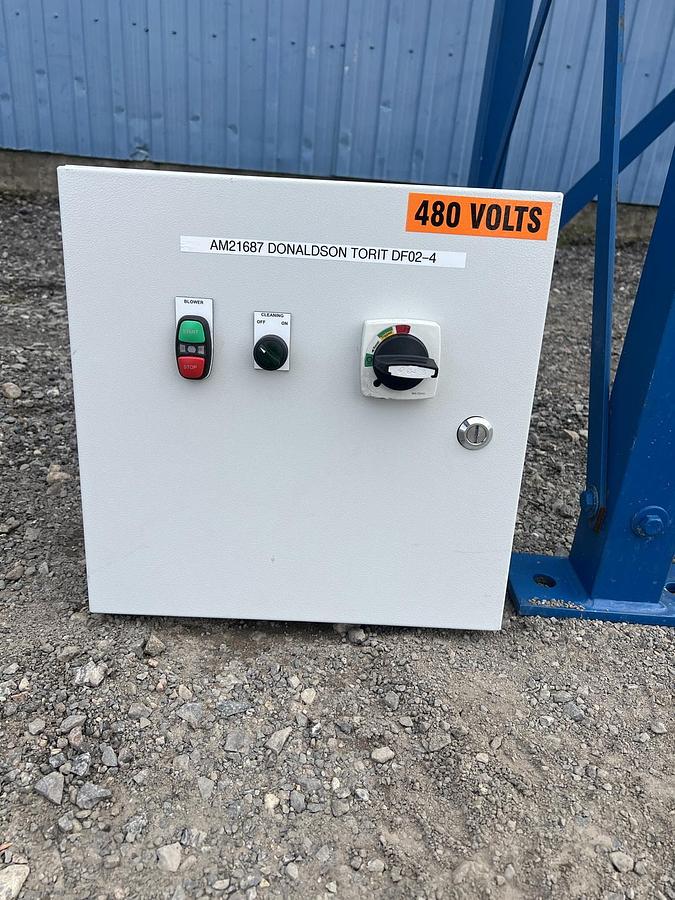 Used Used Donaldson Torit Dust Collector, Model DFO2.4, with Cyclone