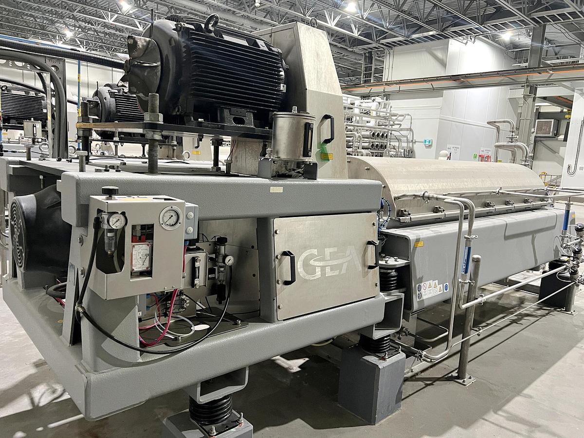 Used Used GEA Westfalia Decanter Centrifuge, Model Protein Master CF 7000