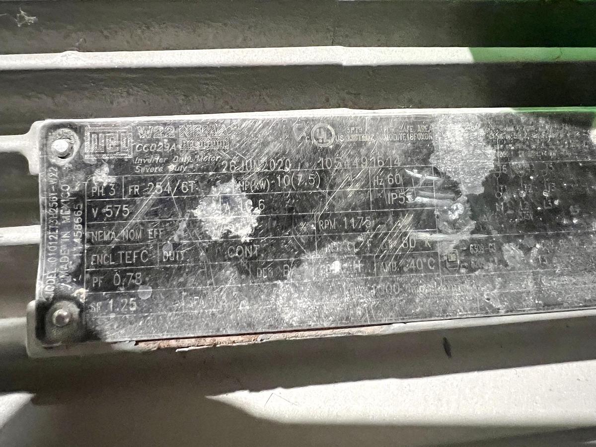 Used Used Fristam Twin Screw Pump, Model FDS2