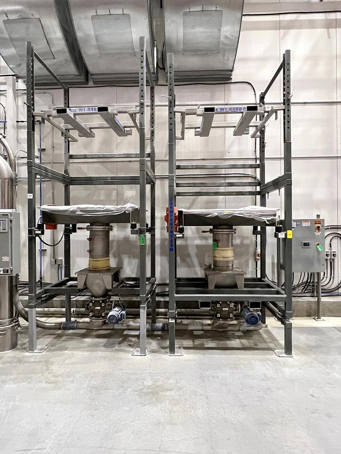 Used Used Formpak Bulkbag Unloaders, Model 500-FL-3-CS, Lot of Two
