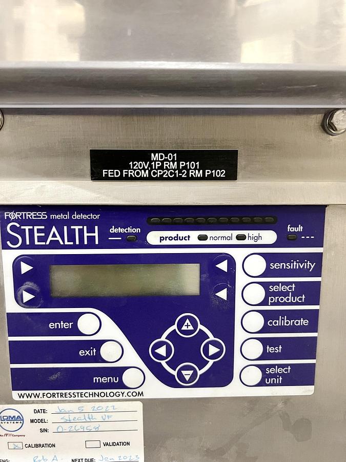 Used Used Fortress Stealth Pipe Gravity Metal Detector