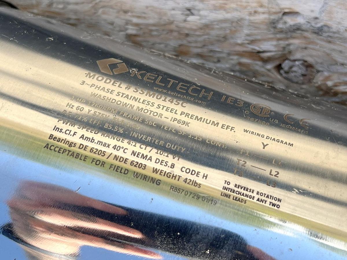 Used Used Mikro Pulverizer Hammermill, Swinging Hammers, 60 HP , With Screw Conveyor