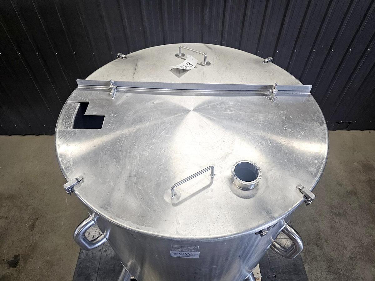 Used Used 158 Gallon Tank (Vessel), 316L Stainless Steel
