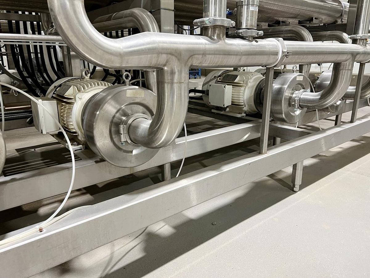 Used Used 4 Stage Nano Filtration System, With Pumps, Heat Exchanger, Tanks