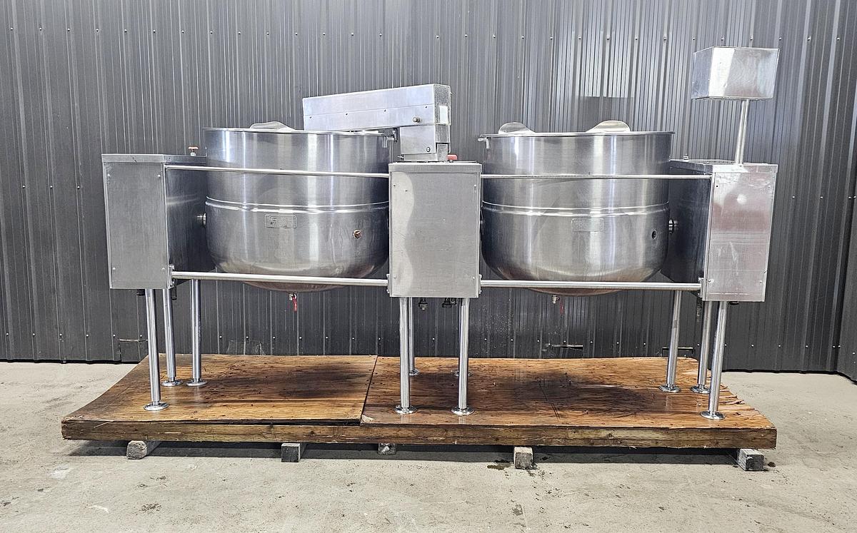 Used Pair of Vulcan kettles