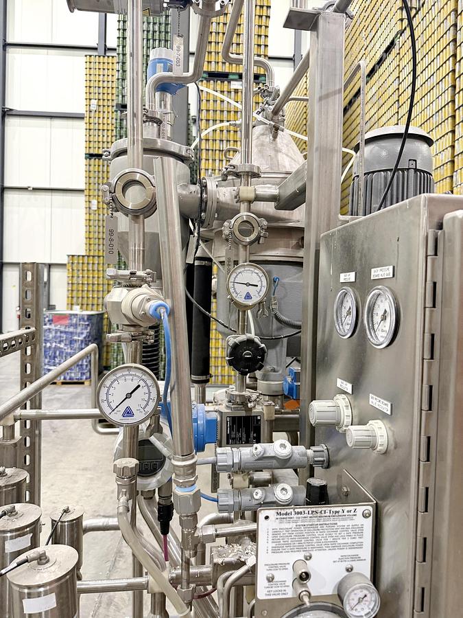 Used Used GEA Westfalia Clarifier Skid, Model GSC 18-06-577
