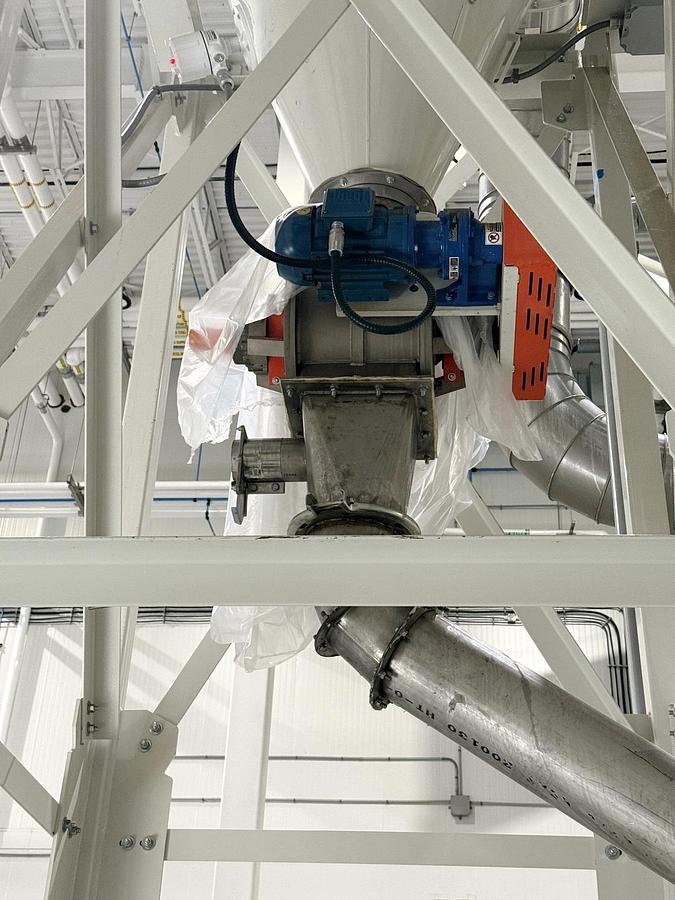 Used Used Kice Venturi Jet Filter, With Rotary Airlock, Cyclone & Fan