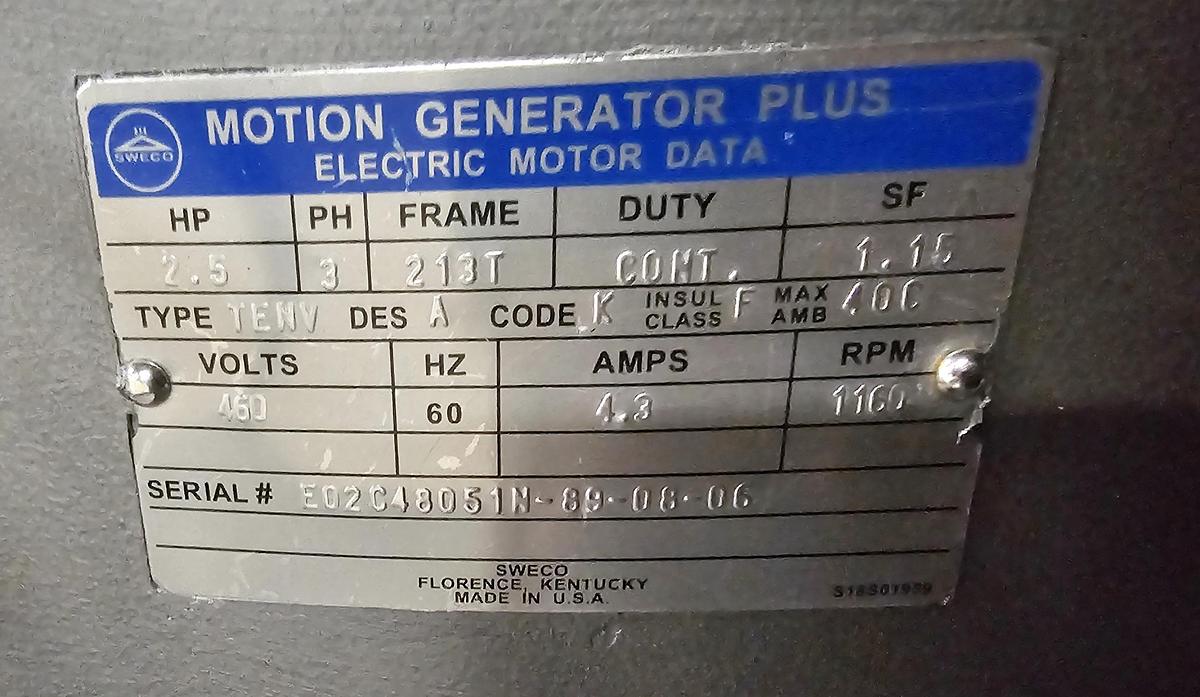 Used **Levy Recovery Group Michigan - lot 283 - sweco screen