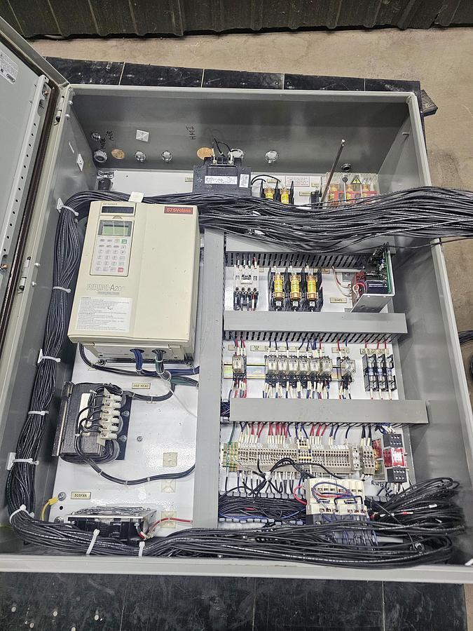 Used Used A&M Process Equipment Double Cone Blender, With Safety cage