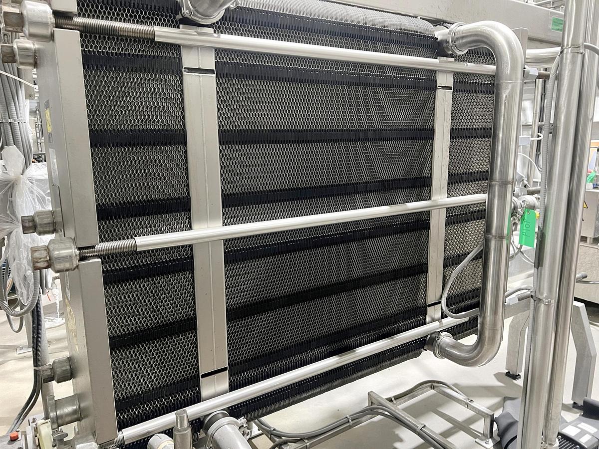 Used Used Alfa Laval Plate Heat Exchanger, Model Front6-FRD, 920.3 Sq.ft