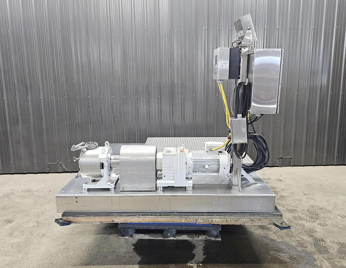 Used Used Sine Lobe Pump, Model 135, with Scale