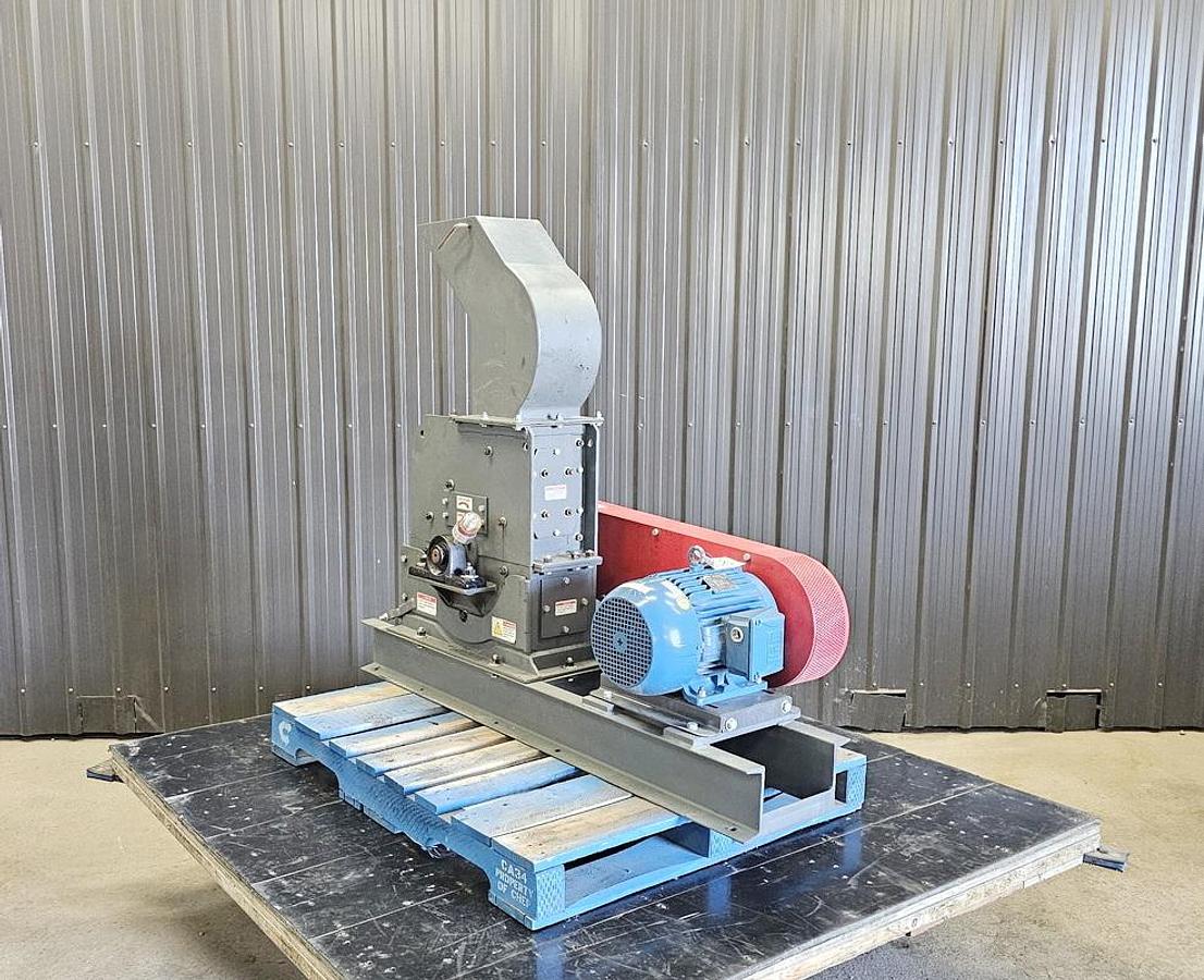 Used Used Schutte Hammer Mill, Swinging Hammers, 10 HP