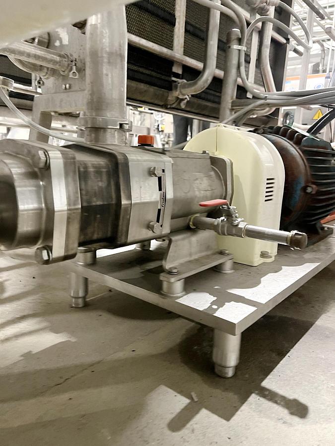 Used Used Fristam Twin Screw Pump, Model FDS2