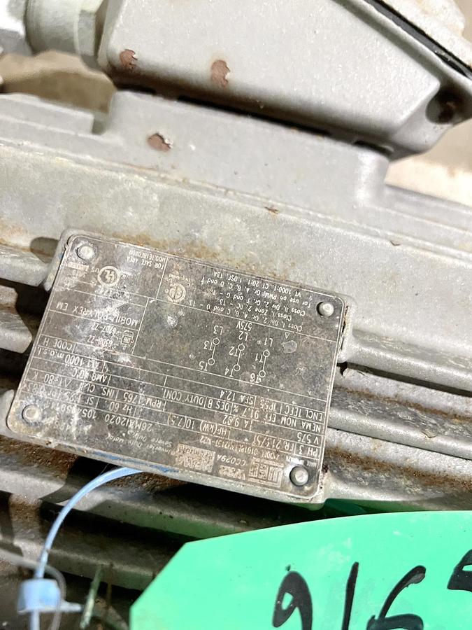 Used Used 2500 Gallon Jacketed Tank, Stainless Steel, With Scrape Agitation & Twin Screw Pump