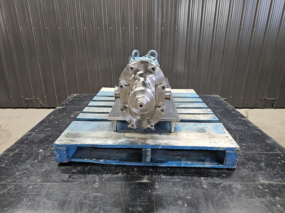 Used Used Waukesha Rotary Lobe Pump, Model 60, 3 HP