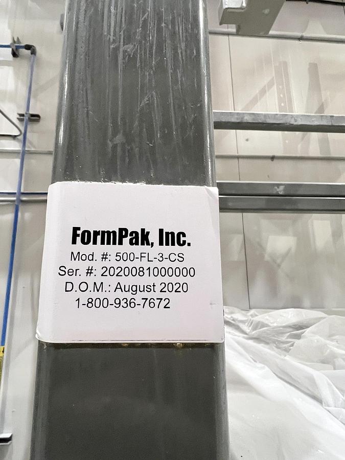 Used Used Formpak Bulkbag Unloaders, Model 500-FL-3-CS, Lot of Two