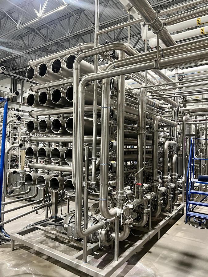 Used Used Ultrafiltration Skid (UF2) - 9 Stage Ultrafiltration System