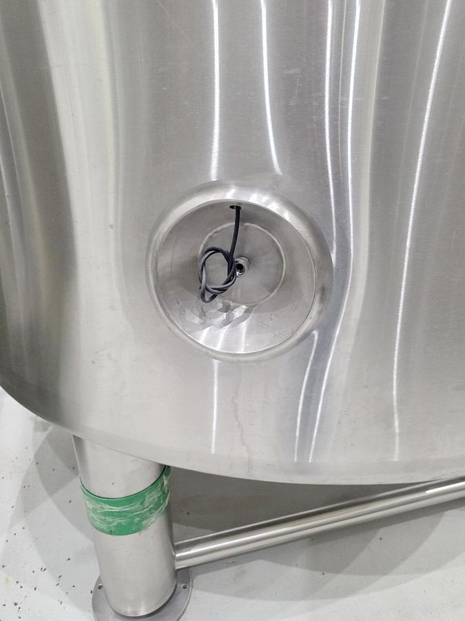 Used Used 4000 Gallon Jacketed Tank, 304 Stainless Steel, Electrically Heated