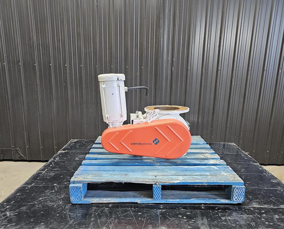 Used Used Schenck Process Rotary Air Lock Valve, 8" X 8"