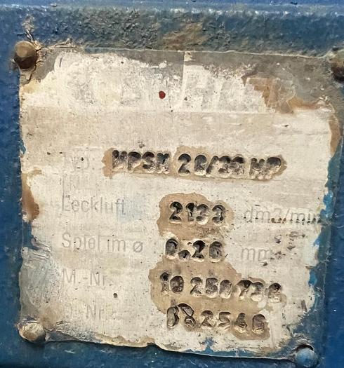 Used USED ROTARY AIR LOCK VALVE, SIZE: 5" X 10", CARBON STEEL