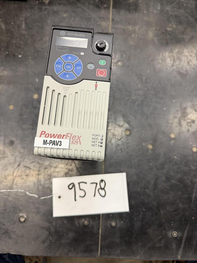 Used Used Allen-Bradley Variable Frequency Drive, Model 25B-E1P7N104, 1 HP, 460-600V