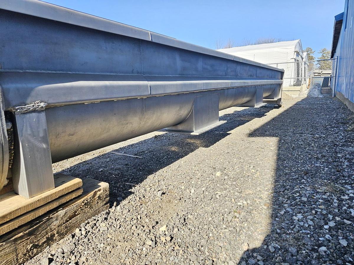 Used Used Screw Conveyor, 20’’ Diameter x 264’’ Long