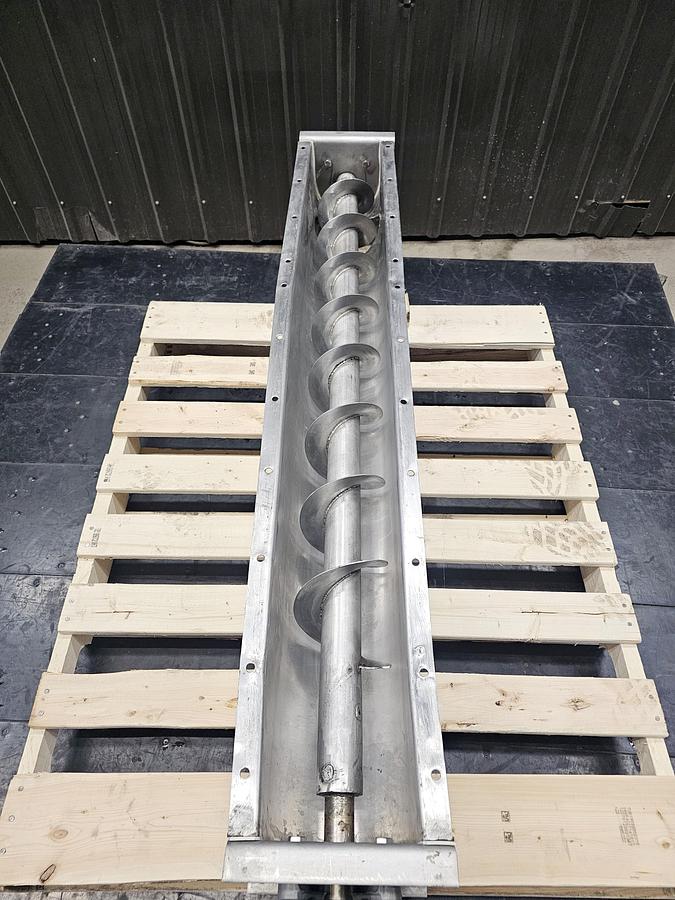 Used Aaron Elgin IL Auction - Lot 38 - Screw conveyor 2 of 2