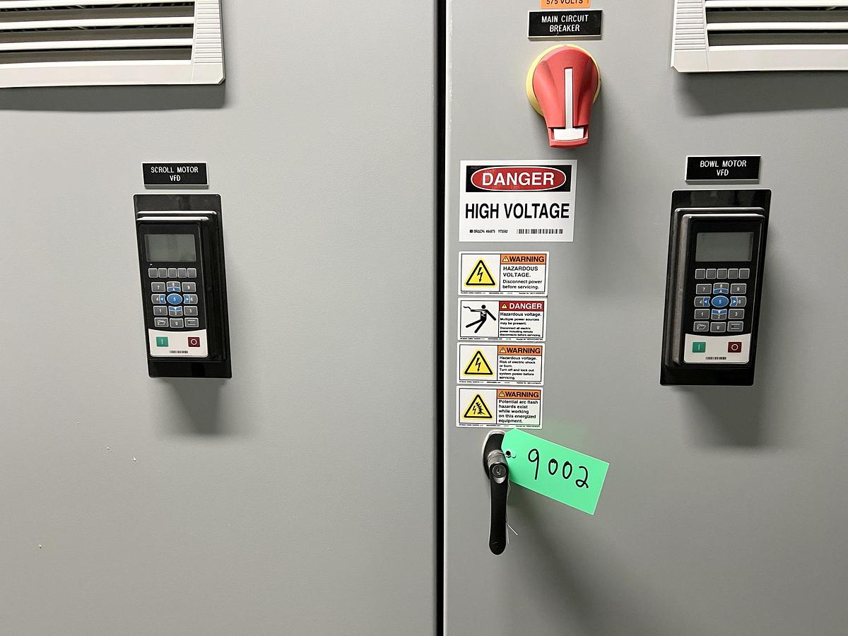 Used Used GEA Westfalia Decanter Centrifuge, Model Protein Master CF 7000