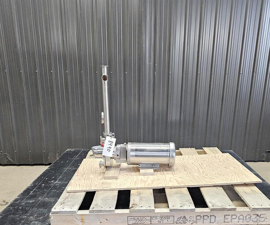 Used Used Fristam Centrifugal Pump, 2" X 1.5", 1.5 HP