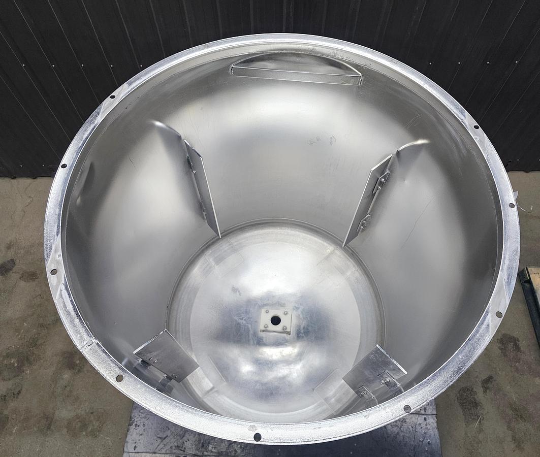 Used Used 275 Gallon Tank, Stainless Steel