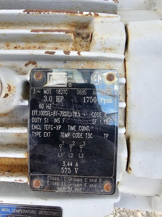 Used Hopper with screw valve