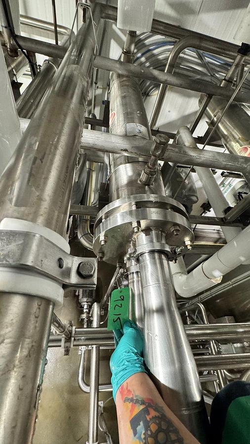 Used Used Enerquip Heat Exchanger, Tube & Shell