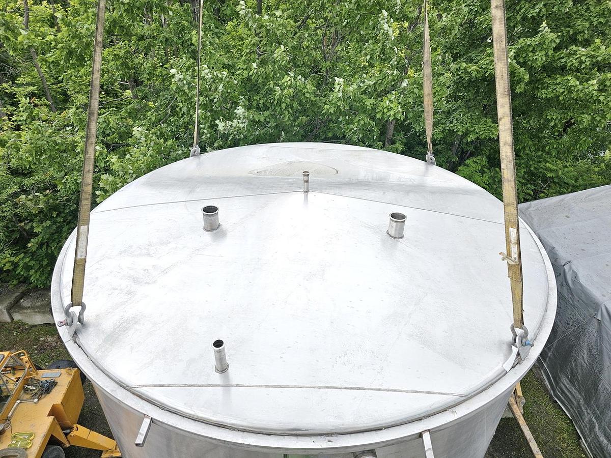 Used Used 15,000 Gallon Jacketed Tank, Stainless Steel